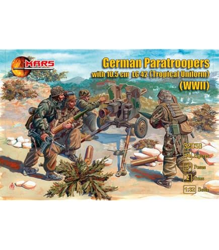 Amazon.com: Mars Figures 32018-1/32 German Panzergrenadiers